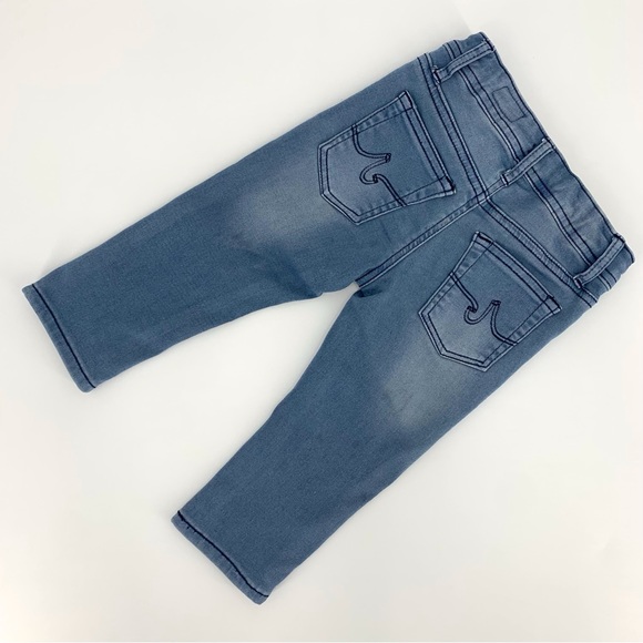 ag Adriano Goldschmied Kids Infant Blue Jeans with Adjustable Waist, 18M - Picture 2 of 16